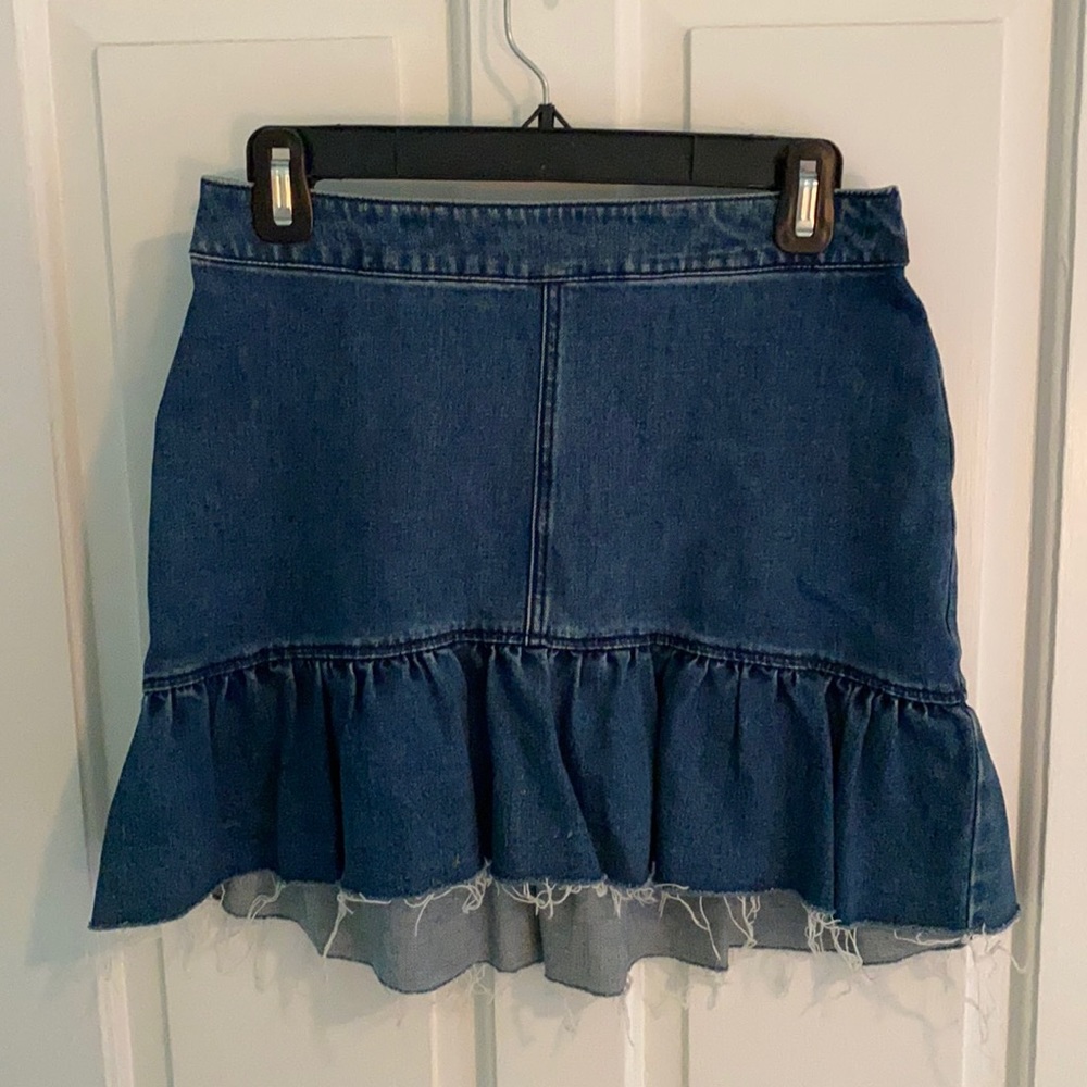 Dark Wash Jean Skirt